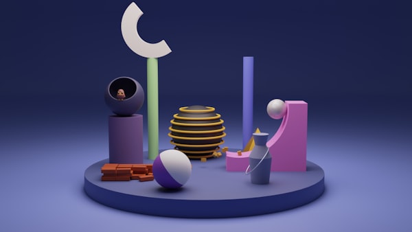 Architectural visualisation by MAAC 3D student